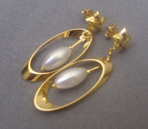 Brinco Banhado a Ouro 18k