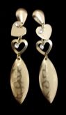 Brinco Banhado a Ouro 18k.